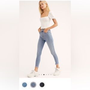 We the Free Raw High-Rise Jegging